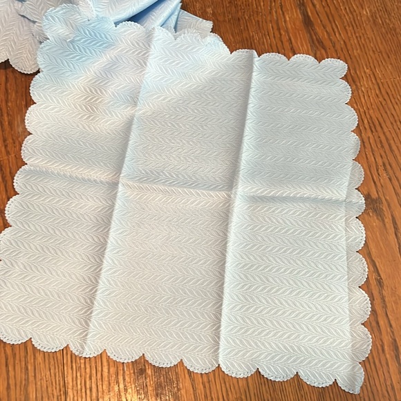 Vintage Baby Blue 6pcs  Dining Table Cover - Picture 11 of 11